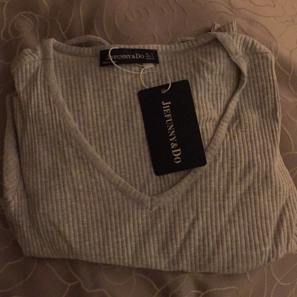 NWT Double Sided Lace-up Top 😍 - Picture 6 of 6